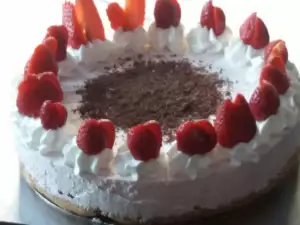 Torta - Parfe od jagoda sa džemom