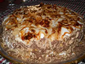 Torta sa karamelizovanim orasima i pavlakom