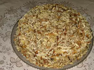 Novogodišnja torta od oraha sa kafom