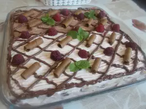 Torta sa piškotama i rolerima