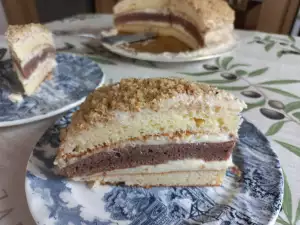 Velika domaća torta iz starih svezaka