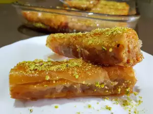 Turska baklava u obliku tompusa