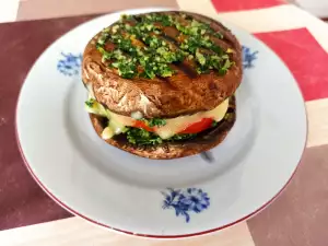 Veganski burger od pečuraka