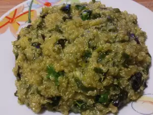 Vegan pilav sa kinoom