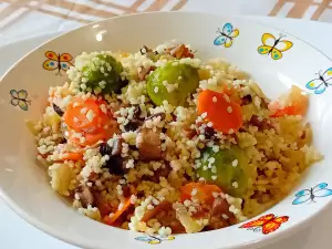 Veganska salata od kus-kus-a