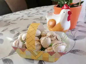 Uskršnji slepljeni keksići sa bademom