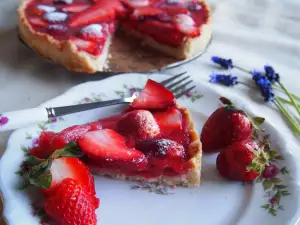 Lagani tart od jagoda