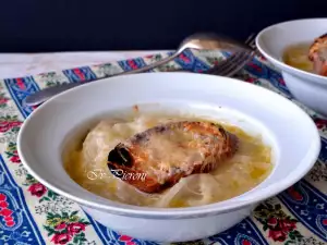 Zapečena čorba sa lukom