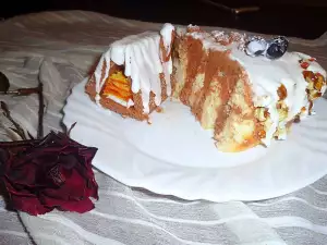 Zimska praznična torta