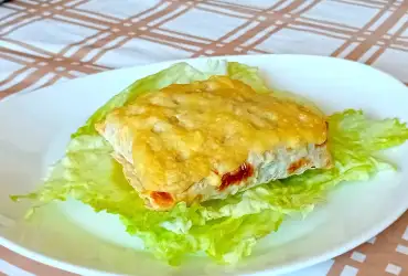 Pečena čimičanga sa ribom
