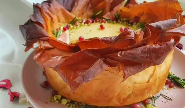 Baklava-čizkejk sa javorovim sirupom