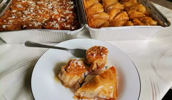 Karamel baklava sa kokosom