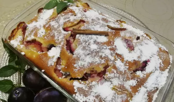 Bavarski kolač sa šljivama