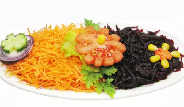 Salata sa cveklom i šargarepom za čišćenje jetre