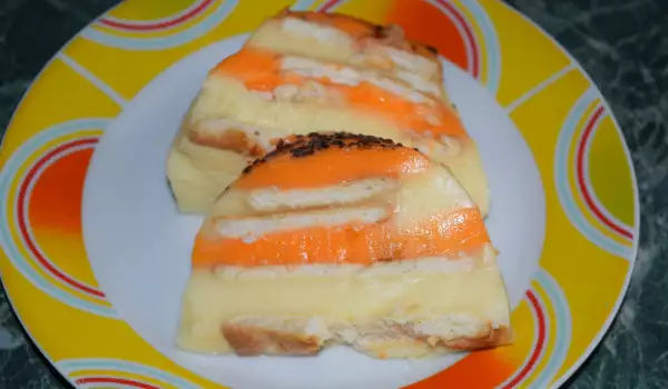 Keks torta sa sokom od pomorandže