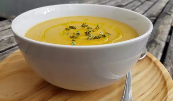 Krem supa od graška i brokolija