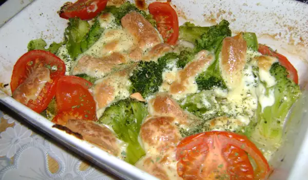Brokoli sa pavlakom iz rerne