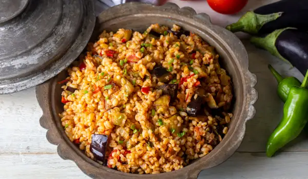 Bulgur pilav sa patlidžanom