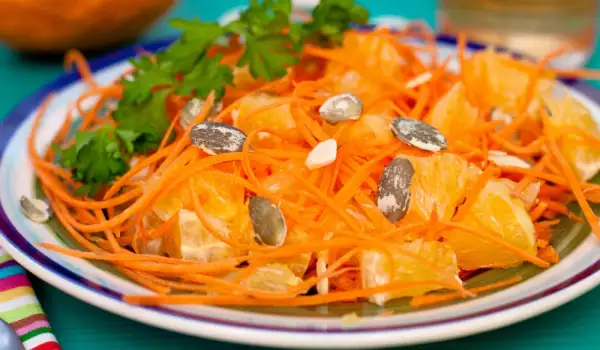 Salata od šargarepe i pomorandže
