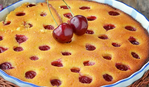 Retro kolač sa trešnjama