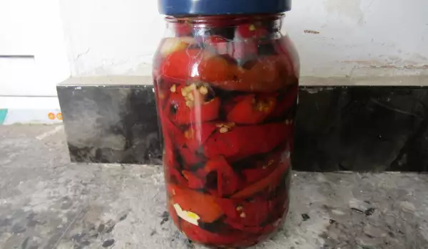 Puckane ljute paprike bez sterilizacije