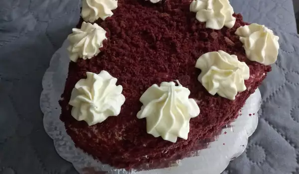 Torta Crveni somot za Dan zaljubljenih