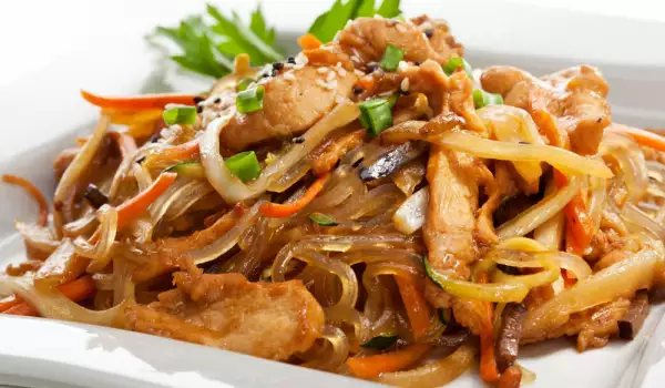 Piletina sa povrćem na kineski način