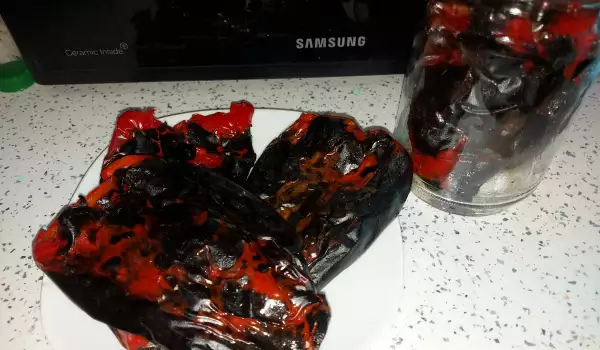 Pečene paprike u teglama bez kuvanja