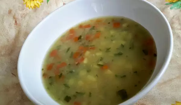 Lagana i dijetetska supa od krompira