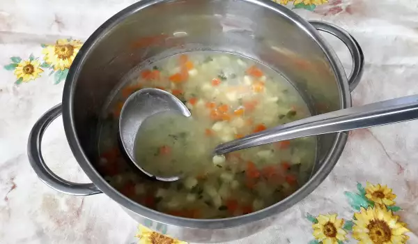 Lagana i dijetetska supa od krompira