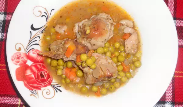 Dijetalna kuvana piletina sa povrćem