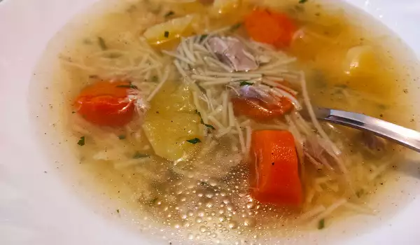 Domaća pileća supa