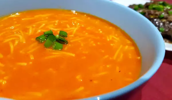 Posna paradajz supa sa fidom