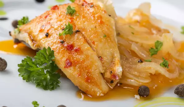 Pržena pečena riba na francuski način