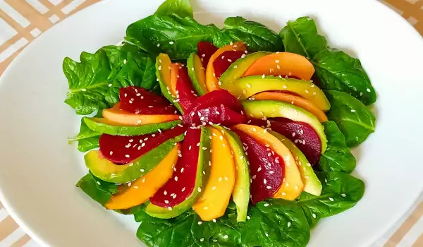 Jesenja veganska salata