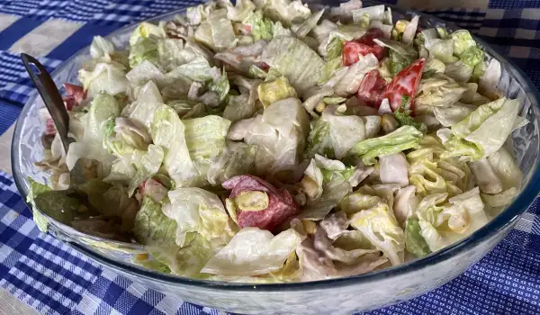 Fejk Cezar salata