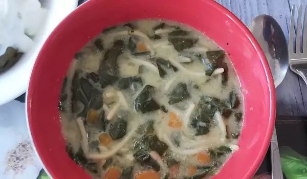 Jednostavna supa od spanaća