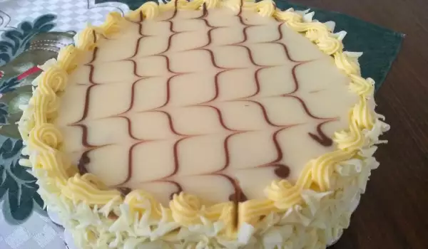 Torta Garaš sa belom čokoladom i pavlakom