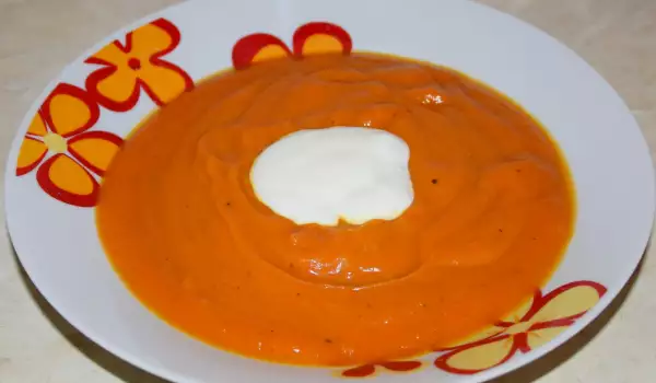 Krem supa od bundeve sa kiselom pavlakom
