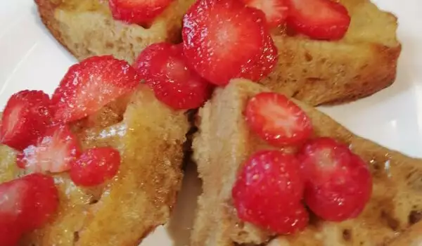 Bakini kolači sa medom i jagodama u Instant Potu
