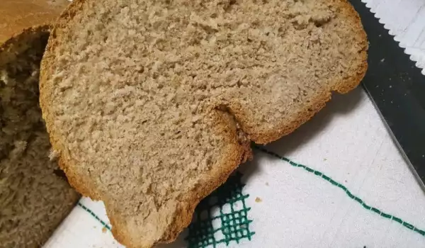 Integralni hleb sa bademovim mlekom u mini pekari