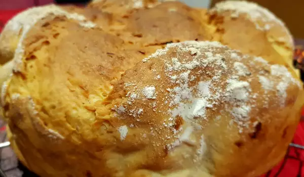 Aromatičan hleb sa lukom i krem sirom