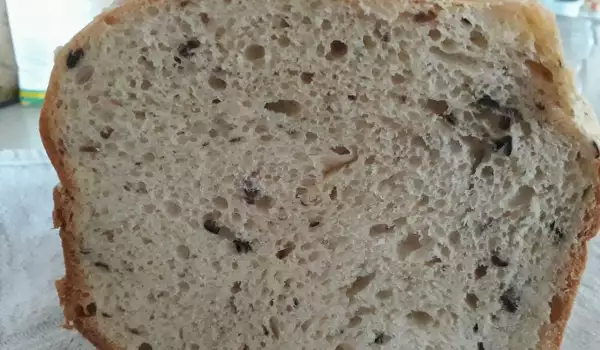 Hleb sa maslinama u mini pekari
