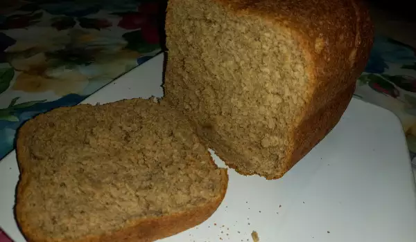 Integralni hleb sa brašnom od šipka i jabuke u mini pekari