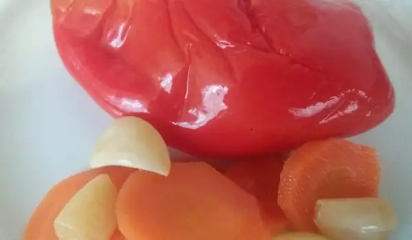 Hrskava parena paprika iz tegle