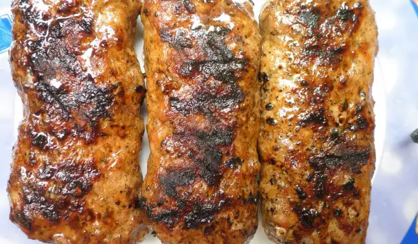 Mleveno meso na šišu na turkmenski način