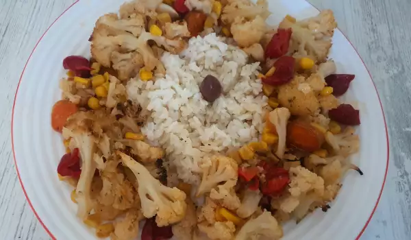 Povrće u rerni sa belim pirinčem iz multikukera