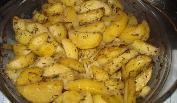 Krompir sa belim lukom i senfom