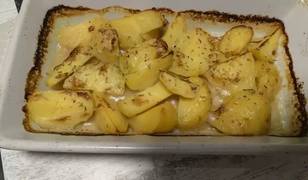 Veganski pečeni krompir sa ovsenom pavlakom za kuvanje