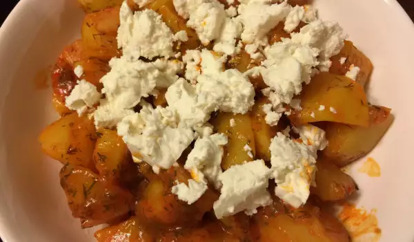 Kuvani krompir sa maslacem i sirom